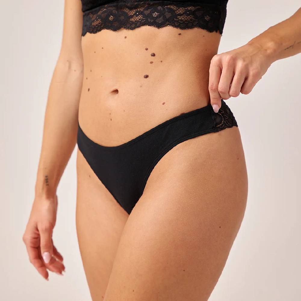 Snocks Tangas mit Spitze aus Bio-Baumwolle Kostenloser Versand international