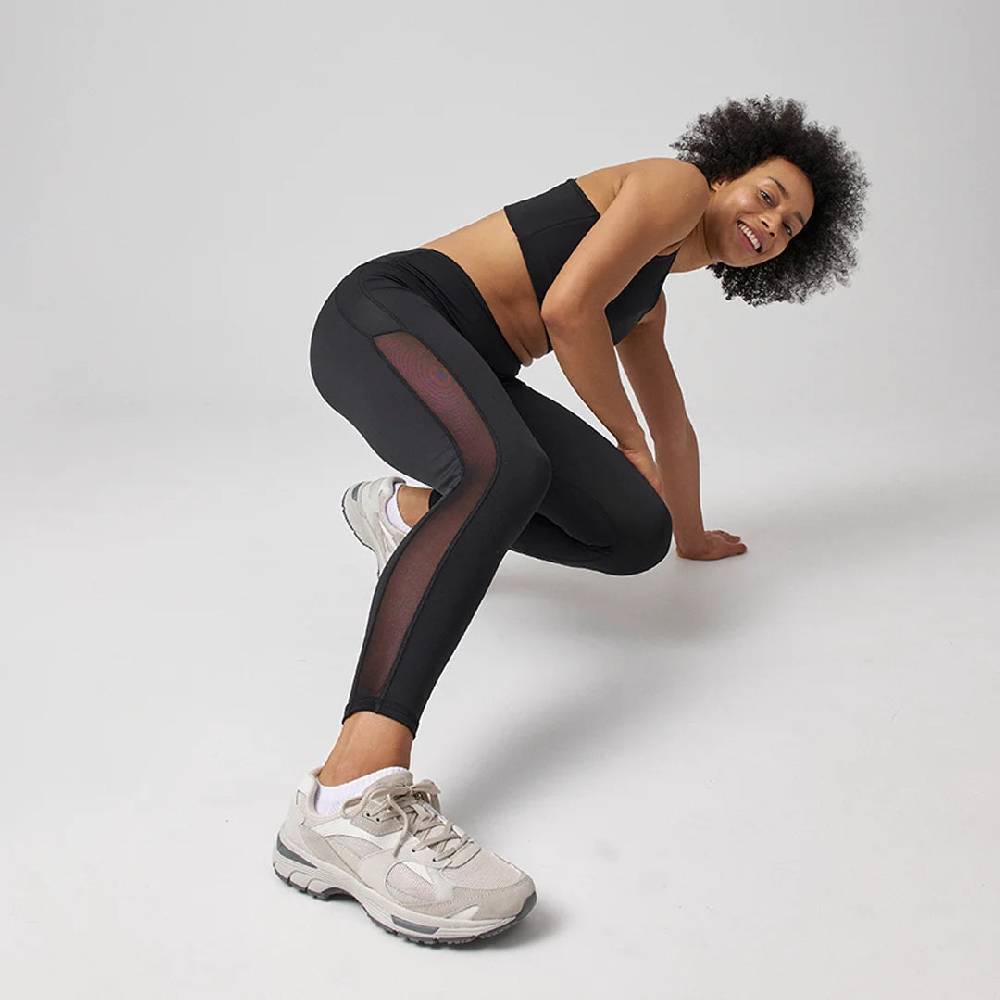 Snocks High Waist Leggings Mesh aus recyceltem Polyester Blitzverkäufe
