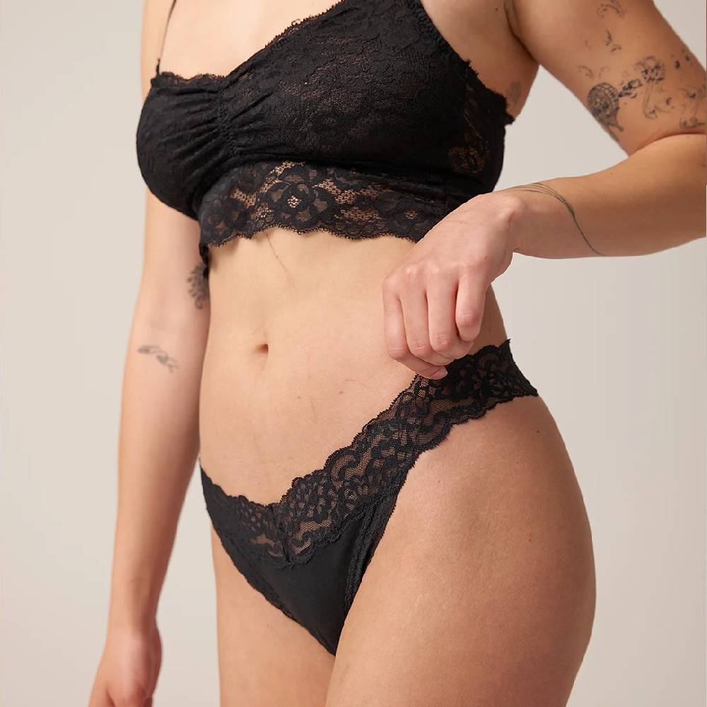 Snocks Tangas mit Spitze aus Bio-Baumwolle Günstig kaufen