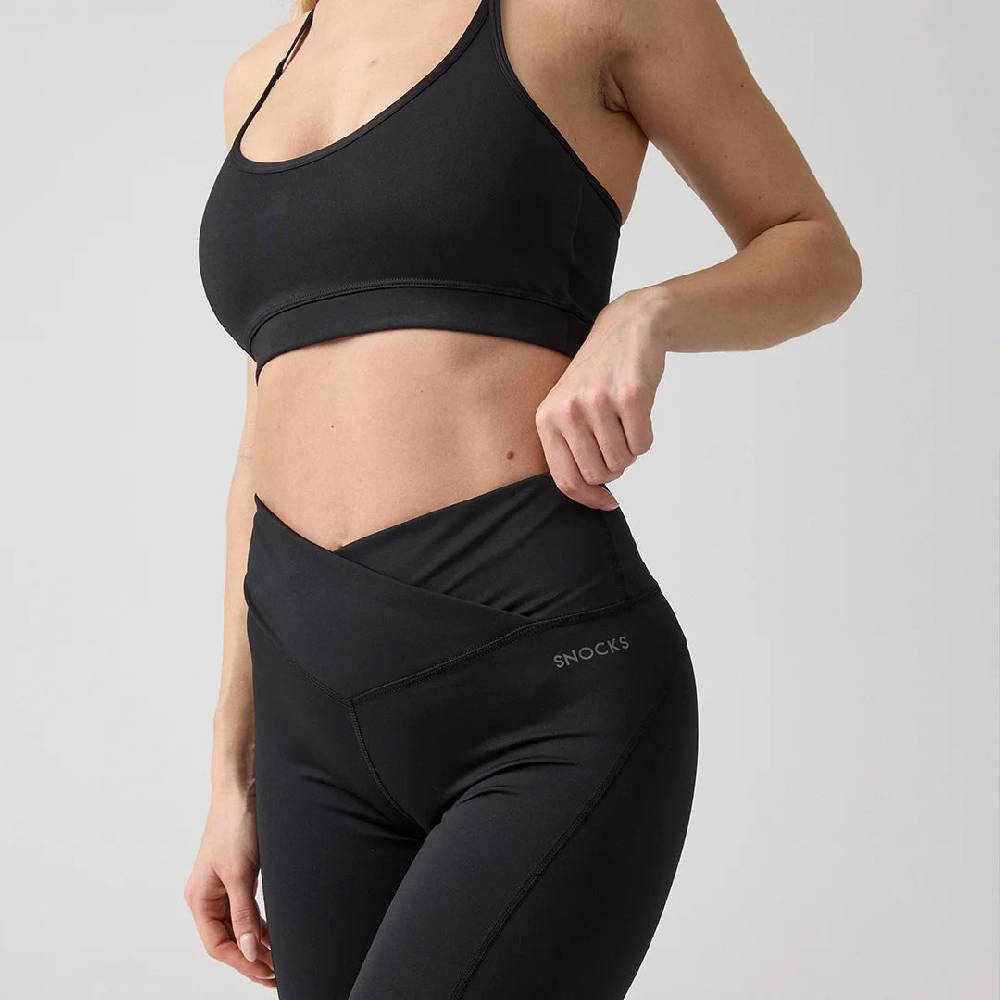 Snocks Radlerhose Damen V Cross aus recyceltem Polyester Im Verkauf