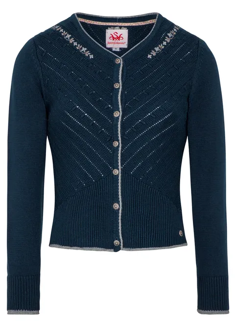 Spieth&Wensky Strickjacke "Abby"Artikelnummer SW-401020-1514-4855 Kostenloser Versand international