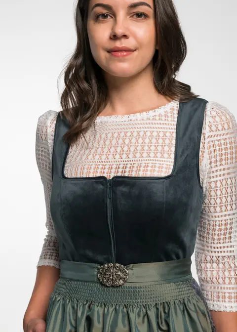 Spieth&Wensky Dirndl "Elli" midiArtikelnummer SW-430070-1099-4448 50% Rabatt für begrenzte Zeit