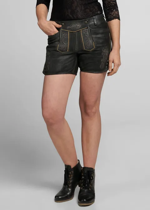 Spieth&Wensky Lederhose "Arizona" 30cmArtikelnummer SW-400500-1622-7622 Valentinstagsangebot