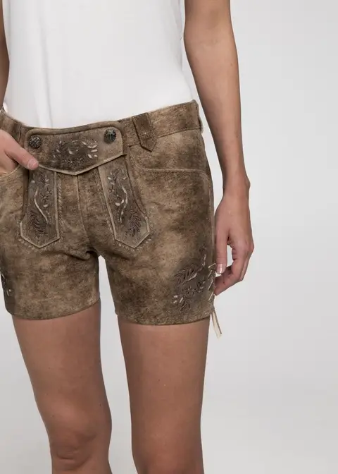 Spieth&Wensky Lederhose "Alysa" 28cmArtikelnummer SW-400260-1621-6545 Jubiläumsangebot