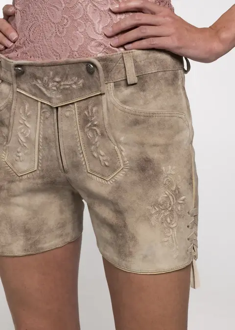 Spieth&Wensky Lederhose "Patty" 30cmArtikelnummer SW-350370-0302-7513 Lagerräumung