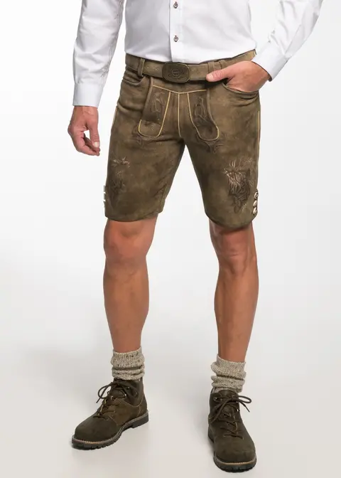 Spieth&Wensky Lederhose "FCB - Enor"Artikelnummer SW-430470-1487-6612 Wochenangebot