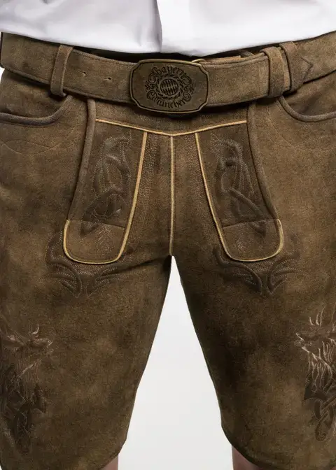 Spieth&Wensky Lederhose "FCB - Enor"Artikelnummer SW-430470-1487-6612 Wochenangebot