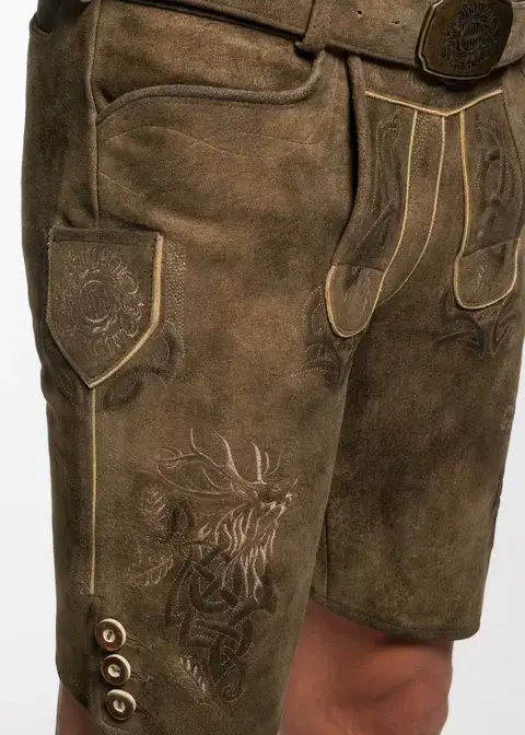 Spieth&Wensky Lederhose "FCB - Enor"Artikelnummer SW-430470-1487-6612 Wochenangebot