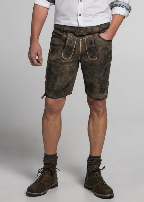 Spieth&Wensky Lederhose "Archibald" 45cmArtikelnummer SW-400760-1600-6481 Neueste Stile