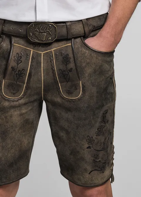 Spieth&Wensky Lederhose "Archibald" 45cmArtikelnummer SW-400760-1600-6481 Neueste Stile