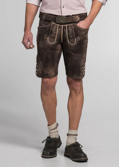 Spieth&Wensky Lederhose "Alex" 45cmArtikelnummer SW-240471-0250-6488 Zeitbegrenzte Promotion