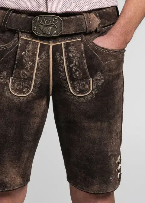 Spieth&Wensky Lederhose "Alex" 45cmArtikelnummer SW-240471-0250-6488 Zeitbegrenzte Promotion
