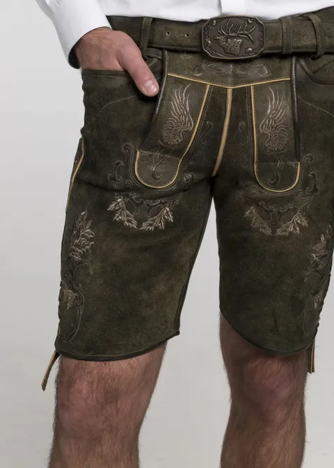 Spieth&Wensky Lederhose "Weikhard" 43 cmArtikelnummer SW-390890-1479-6482 Bis zu 65% Rabatt