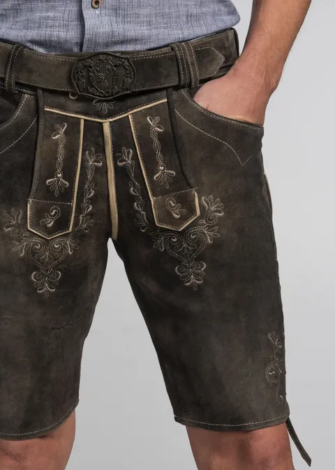 Spieth&Wensky Lederhose "Friedrich" 45cmArtikelnummer SW-291915-0250-5346 Sonderangebot der Fabrik