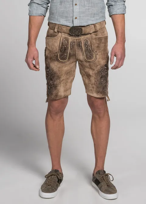 Spieth&Wensky Lederhose "Andro" 45cmArtikelnummer SW-400410-1483-6505 Nur noch ein Tag übrig