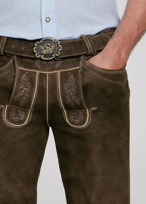 Spieth&Wensky Lederhose "Ottfried" 64cmArtikelnummer SW-330872-0648-4586 Blitzangebot