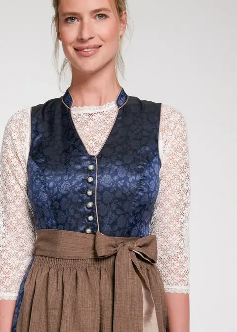 Spieth&Wensky Dirndl "Werny" 60cmArtikelnummer SW-390404-1504-4869 Kostenloser Versand