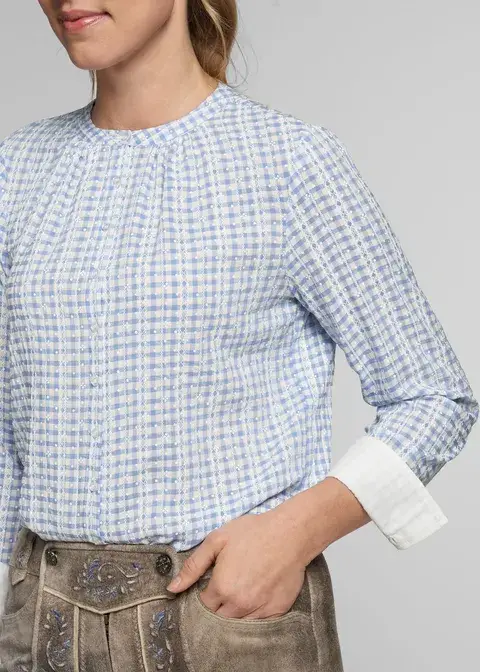 Spieth&Wensky Trachtenbluse "Angela"Artikelnummer SW-401170-0948-5446 Valentinstagsangebot