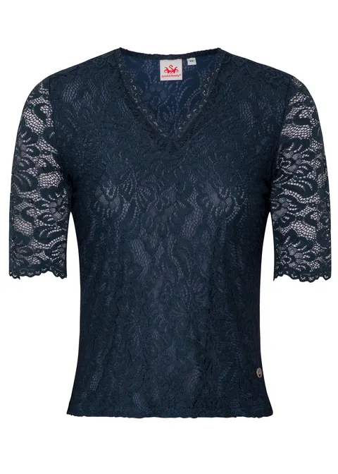 Spieth&Wensky Trachtenbluse "Arktis"Artikelnummer SW-401400-1189-2349 Heißer Verkauf