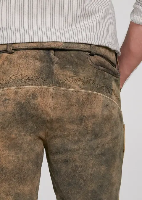 Spieth&Wensky Lederhose "Neno" 45cmArtikelnummer SW-320945-1487-6161 Kostenloser Versand international