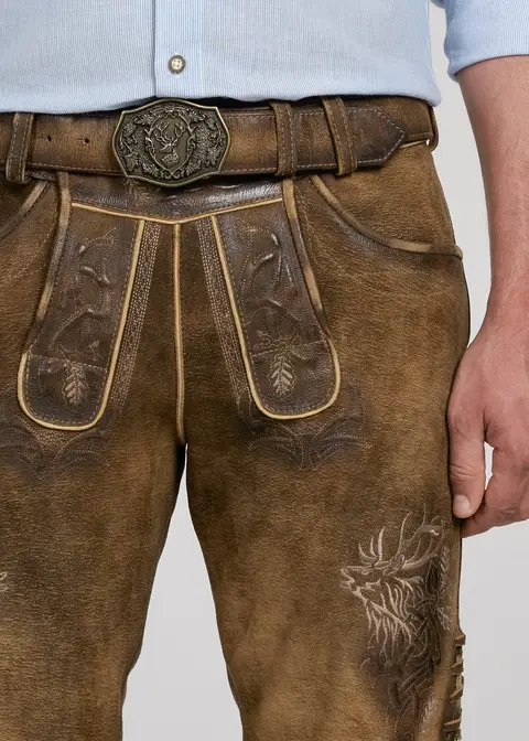 Spieth&Wensky Lederhose "Marc" 45cmArtikelnummer SW-330275-1487-6131 Fabrikladen