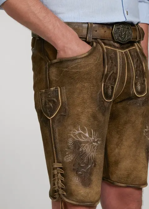 Spieth&Wensky Lederhose "Marc" 45cmArtikelnummer SW-330275-1487-6131 Fabrikladen