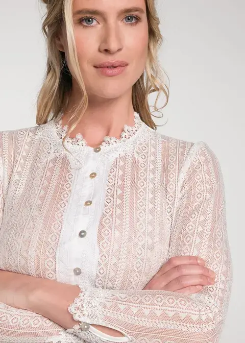 Spieth&Wensky Dirndlbluse "Hatty"Artikelnummer 311942-1189-2142 Online