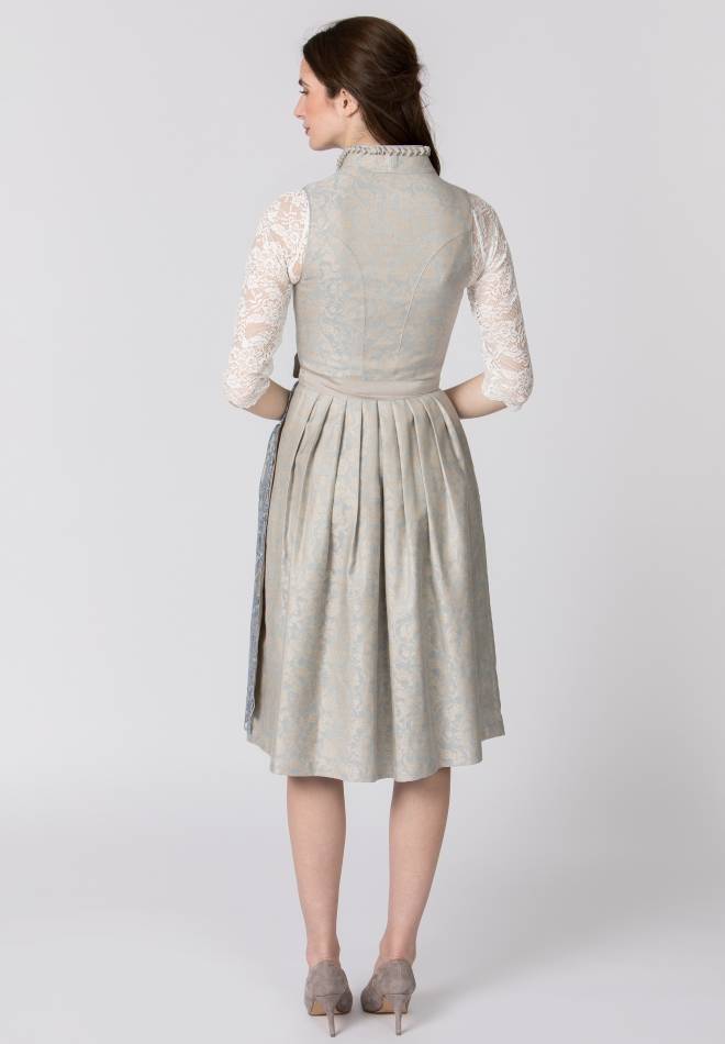Stockerpoint Dirndl Flavia taupe 32 Nur für heute