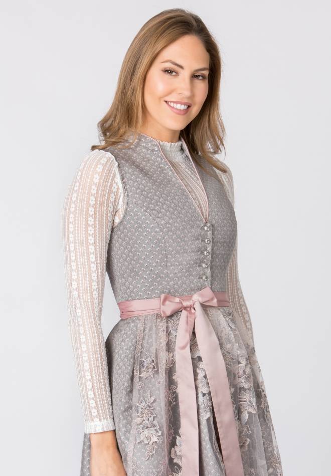 Stockerpoint Dirndl Madlenka grau 32 Super Rabatt