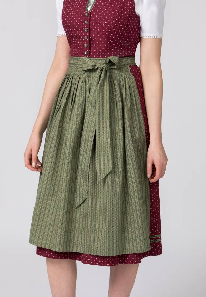 Stockerpoint Dirndl Bella bordeaux 34 Auslauf