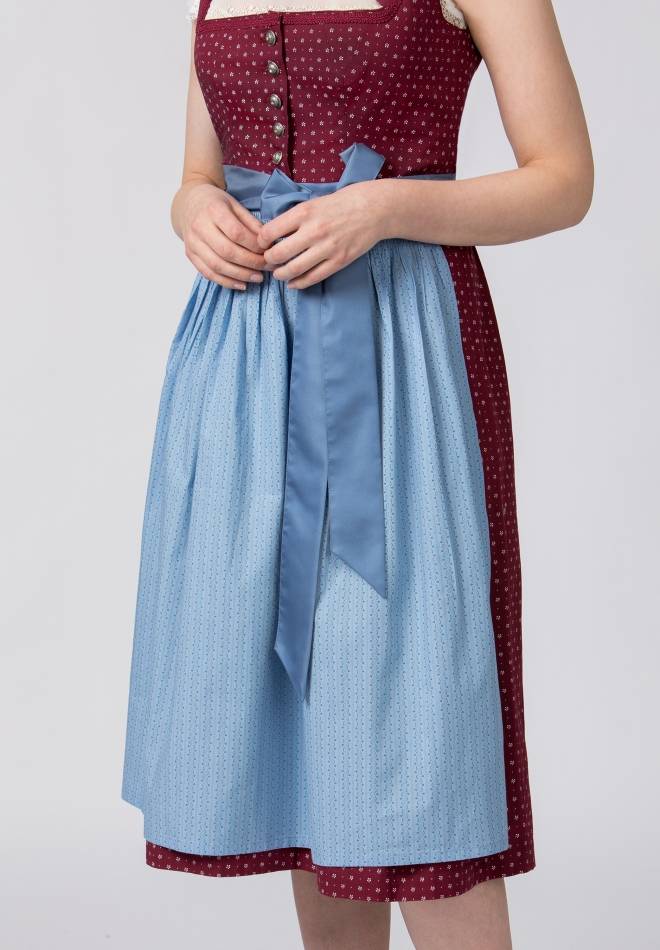 Stockerpoint Dirndl Julina bordeaux 32 Verkauf