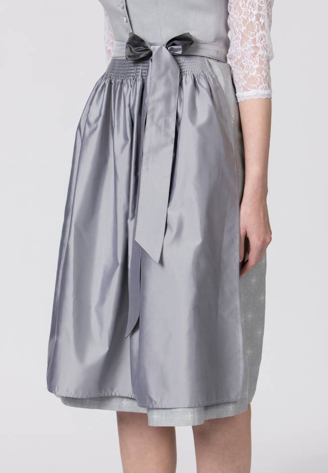 Stockerpoint Dirndl Audrey hellgrau 34 Fabrikverkauf