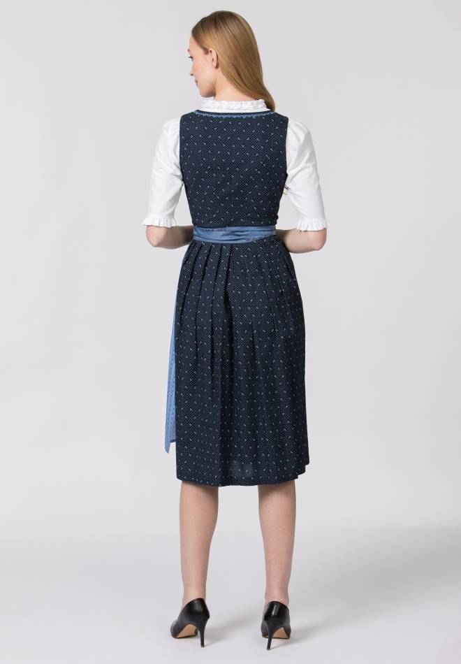 Stockerpoint Dirndl Dunja blau 32 Fabrikpreis