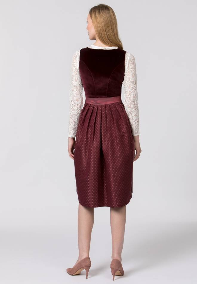 Stockerpoint Dirndl Aurora bordeaux 34 Flash Sale