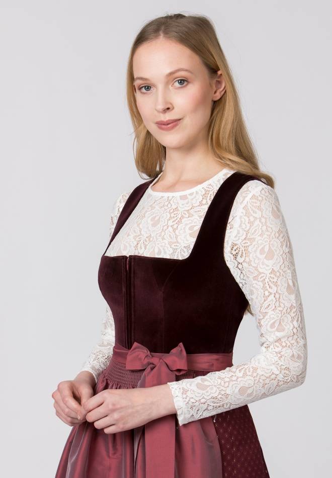 Stockerpoint Dirndl Aurora bordeaux 34 Flash Sale