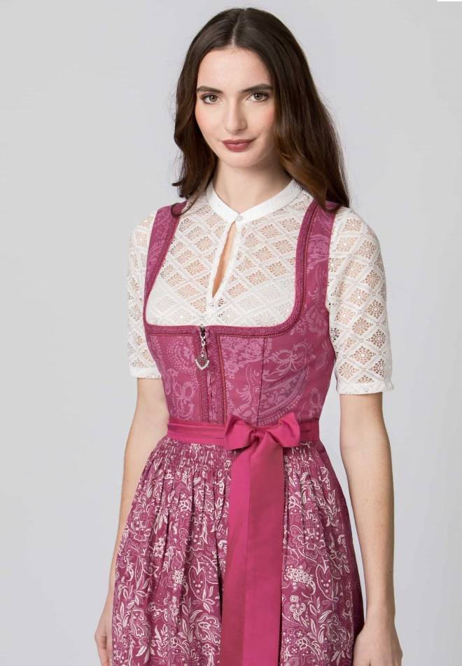 Stockerpoint Dirndl Karoline beere 34 Weihnachtsangebot