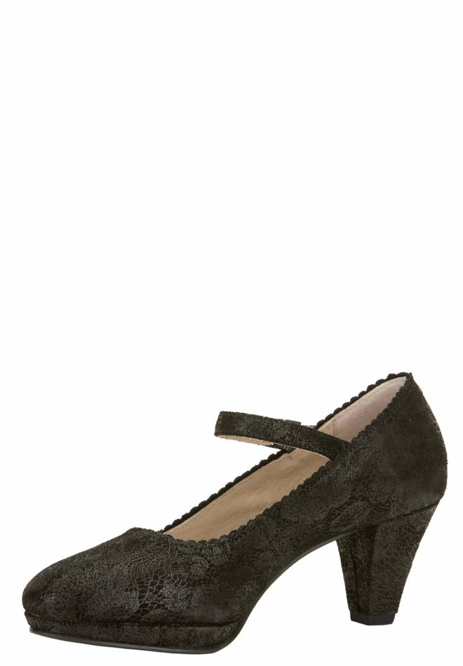 Stockerpoint Trachten Pumps 5058 schwarz 37 Muttertagsangebot