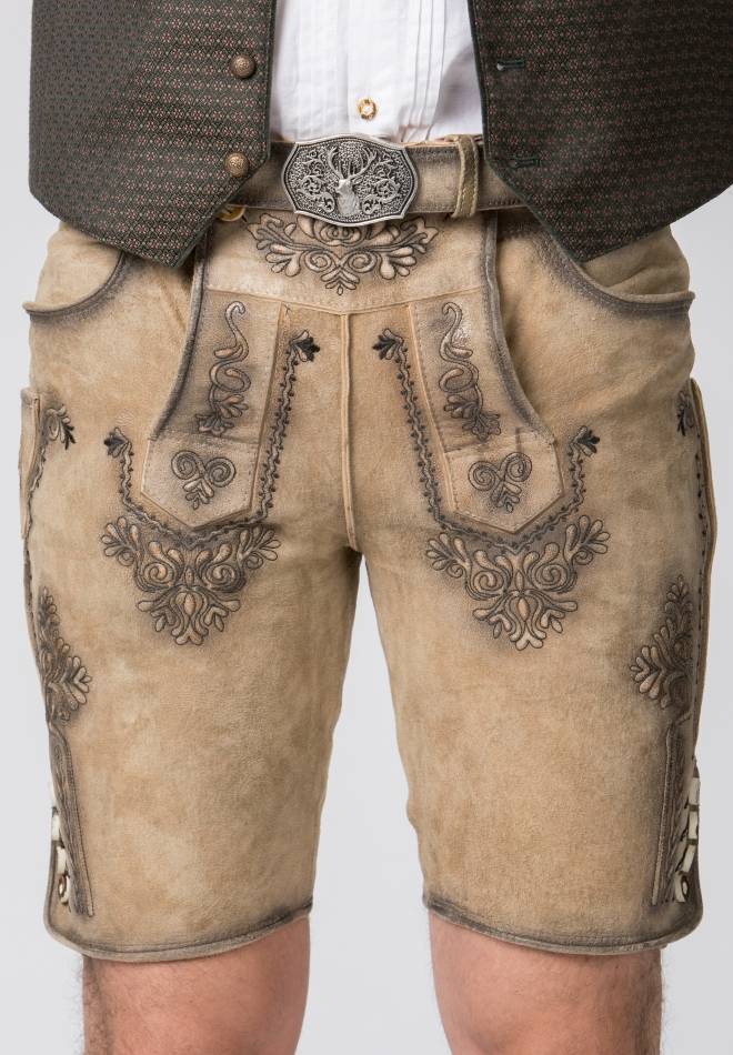 Stockerpoint Lederhose Artur esche gespeckt 44 Super Rabatt