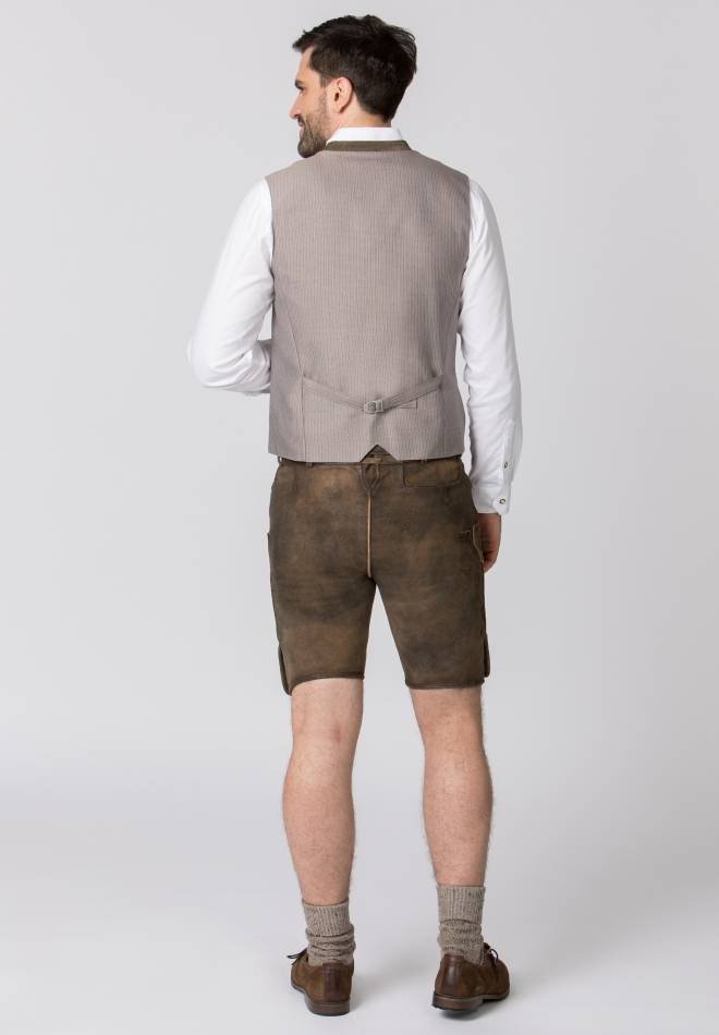 Stockerpoint Lederhose Artur muskat gespeckt 44 Riesige Rabatte