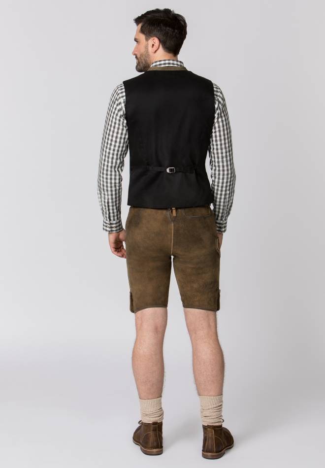 Stockerpoint Lederhose Bastian havanna gespeckt 44 Fabrikladen