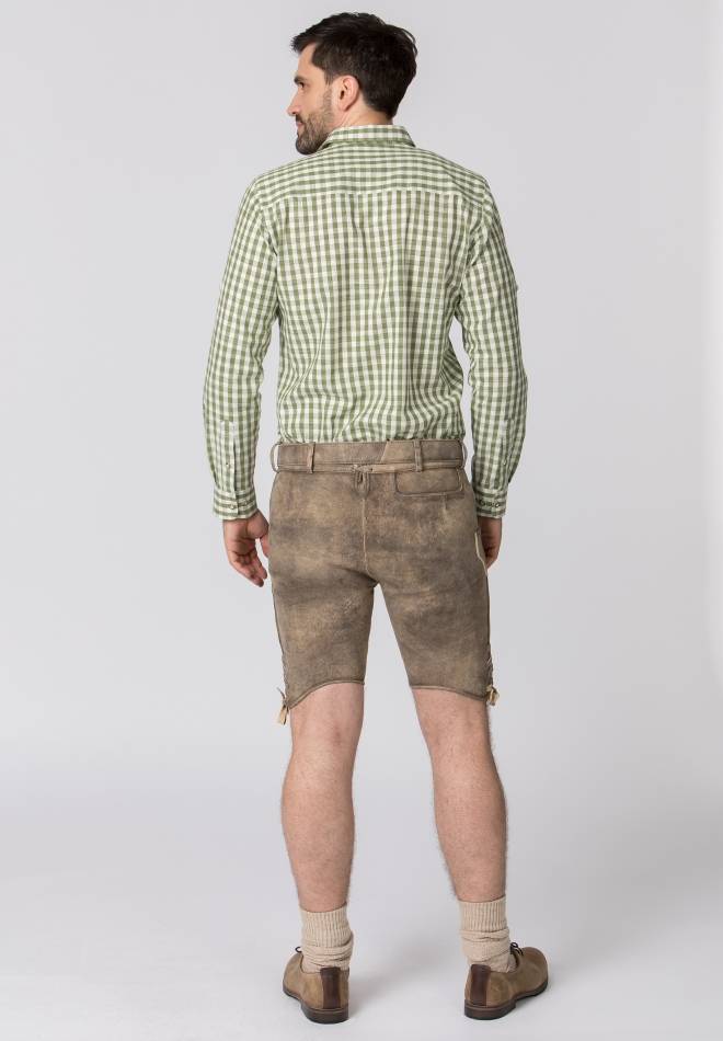 Stockerpoint Lederhose Girgl schilf gespeckt 44 Speichern exportieren