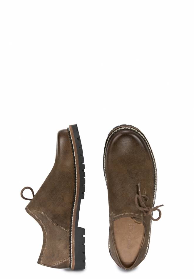 Stockerpoint Haferlschuh Hartmut braun gespeckt 43 Flash Sale