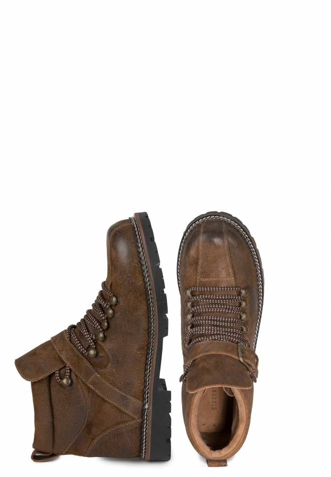 Stockerpoint Trachtenstiefel Tiago hellbraun gespeckt 40 Tägliche Deals