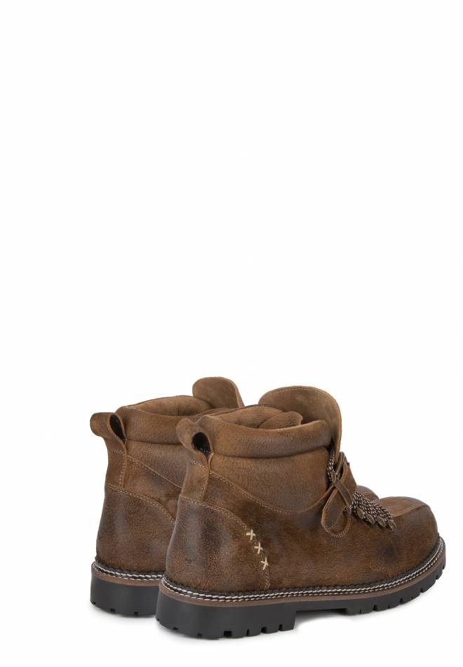 Stockerpoint Trachtenstiefel Tiago hellbraun gespeckt 40 Tägliche Deals