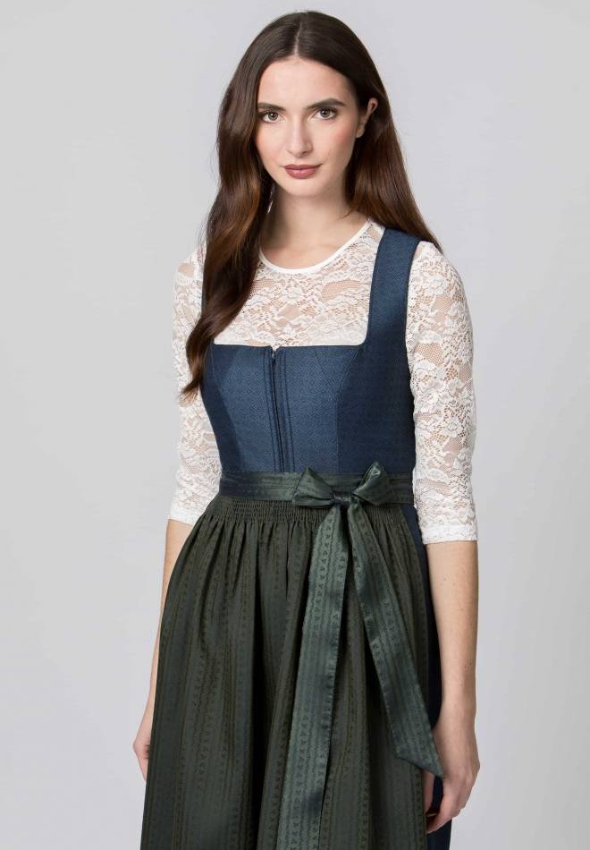 Stockerpoint Dirndl Olivia blau 32 Bis zu 55% Rabatt