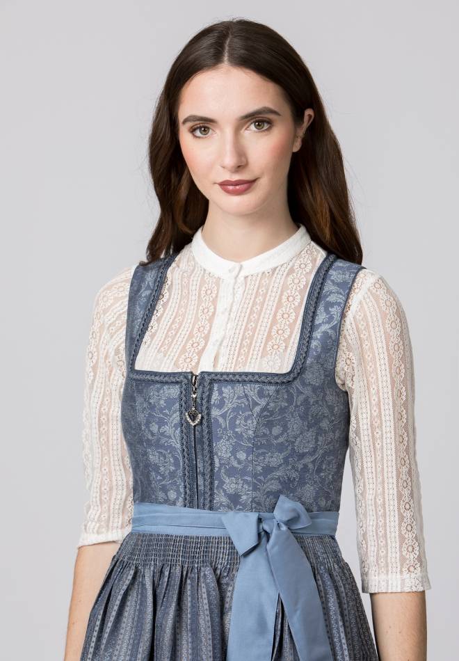 Stockerpoint Dirndl Diana rauchblau 32 Super Rabatt