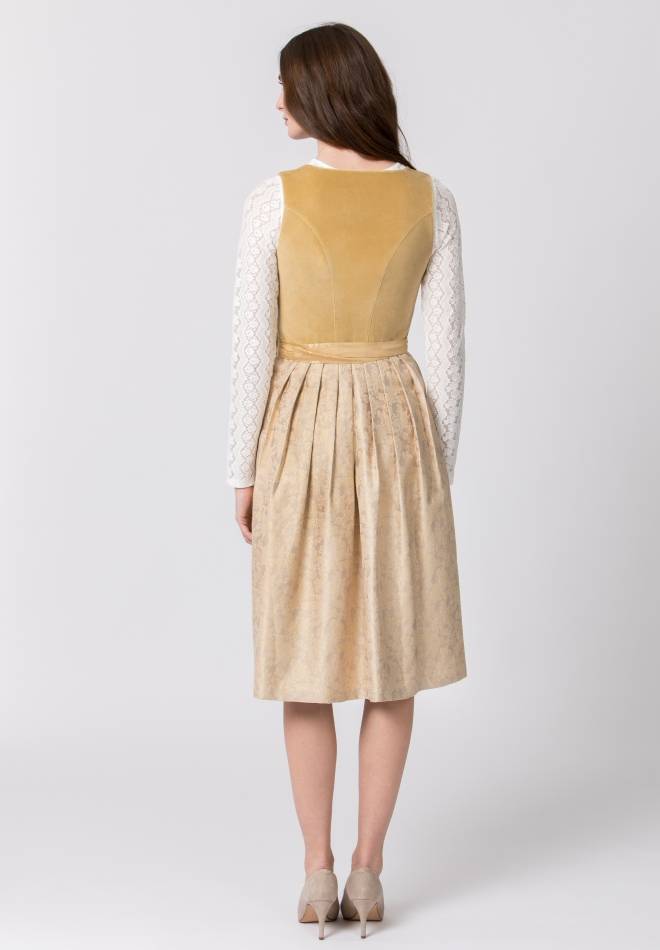 Stockerpoint Dirndl Viktoria senf 32 Kostenloser Versand international