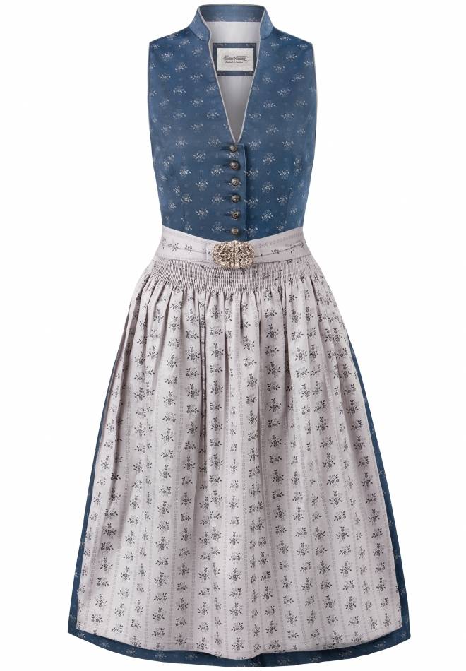 Stockerpoint Dirndl Amalie2 dunkelblau-grau 30 Fabrikladen