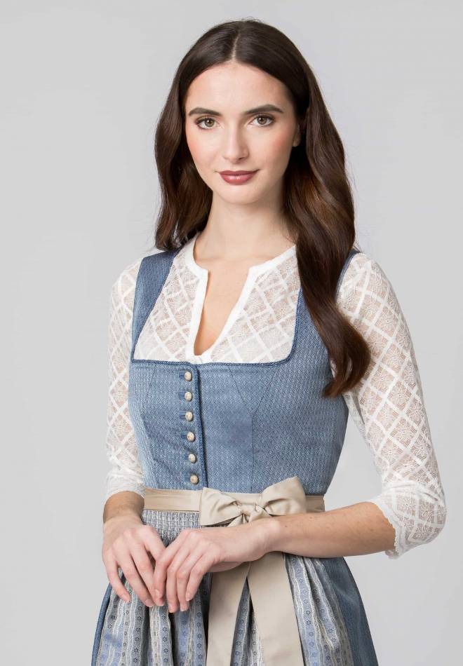 Stockerpoint Dirndl Irit rauchblau 34 Begrenzt auf 3 Tage