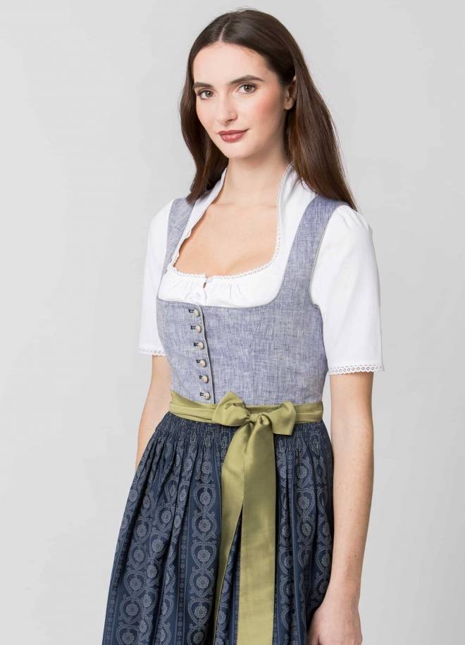 Stockerpoint Dirndl Eleen dunkelblau 32 Speichern exportieren